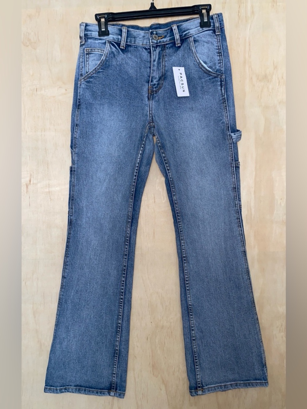 PacSun Medium Blue Flare Carpenter Jeans